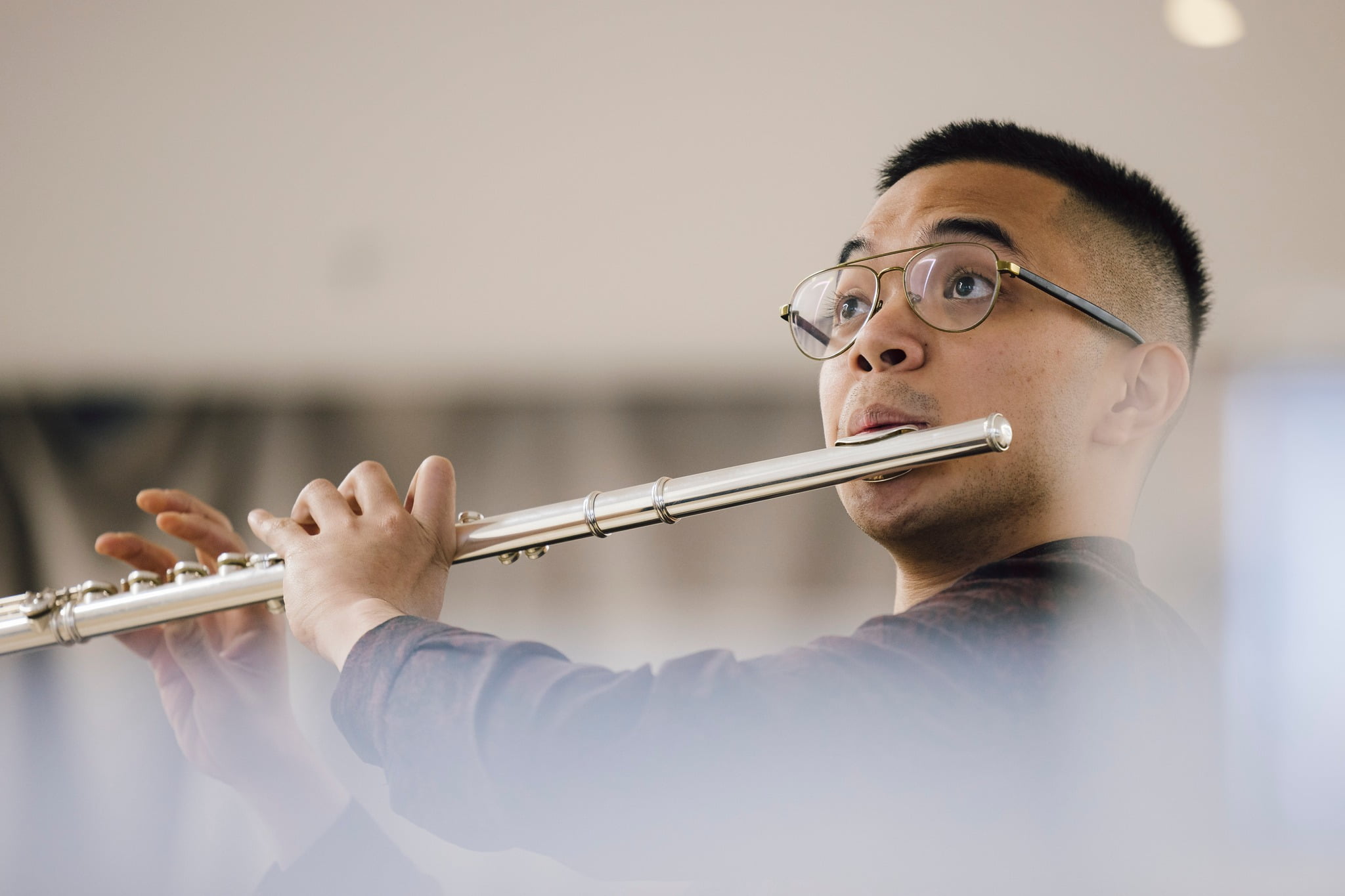 LMN-Flötist Rafael Adobas Bayog gewann 1. Preis und Sonderpreis für zeitgenössische Musik beim 10th Kube  International Flute Competition in Japan